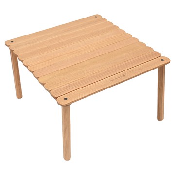 OUTDOOR LIVING 野趣國際 木工榫接式方桌  520 x 520 x 320mm  木紋