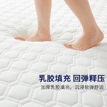 香港送貨乳膠床墊軟墊家用加厚宿舍學生單人榻榻米墊子海綿墊褥子