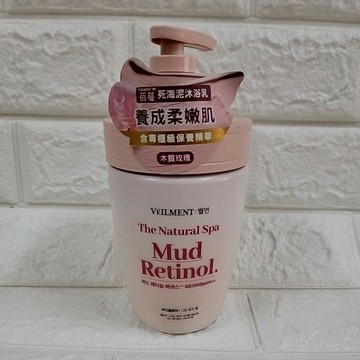 ON THE BODY VEILMENT SPA死海泥沐浴乳-木質玫瑰 500ml
