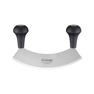 triangle 三角牌 單刃切碎刀 不鏽鋼  23cm  黑色  1盒