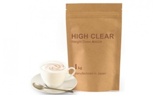 HIGH CLEAR ウェイトダウンマッハプロテイン　1kg　本格カフェオレ味