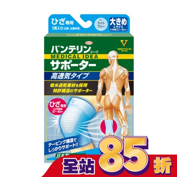 萬特力肢體護具-高透氣型-膝部L