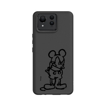 Zenfone 11 Ultra SolidSuit 黑 - 迪士尼-米奇 Mickey - 黑標款-米奇蠟筆風格