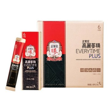 【現貨】CKJ 正官庄高麗蔘精 EVERYTIME PLUS 10毫升 X 30包