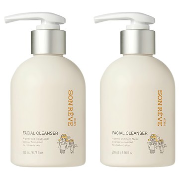 SON REVE 兒童洗面乳 溫和保濕  200ml  2瓶
