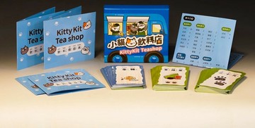 小貓飲料店：專為華語初學者設計的教學桌遊 (1版) 小貓兩三隻 2024 新學林出版股份有限公司