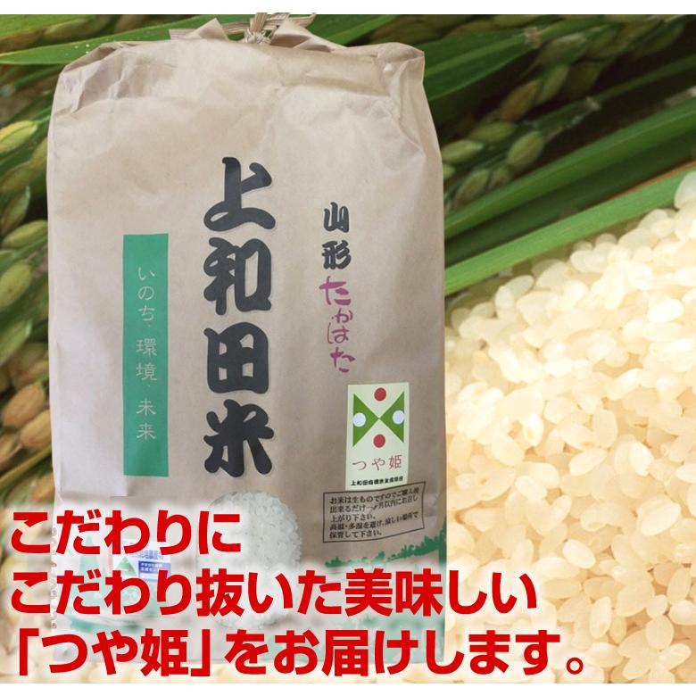 米 新米 つや姫 5kg 減農薬 山形県産 お米 白米 令和5年産 特A米 特別栽培米 上和田米