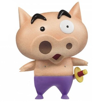 BANPRESTO Fluffy Puffy 蠟筆小新 不理不理左衛門 B. 驚嚇版