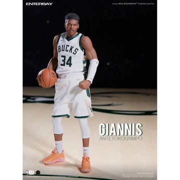 ENTERBAY 1/6 NBA公仔 公鹿隊 Giannis Antetokounmpo