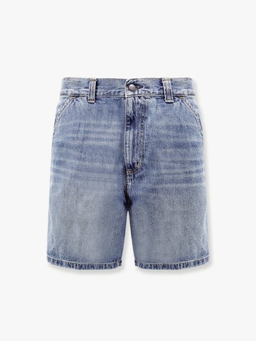 Single knee denim bermuda shorts - CARHARTT WIP - gender_Man
