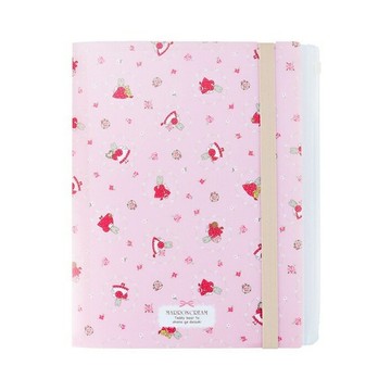 sun-star 兔媽媽 三麗鷗 復古 經典 A4 5層檔案資料夾附夾鍊袋 夾鏈袋 鬆緊束