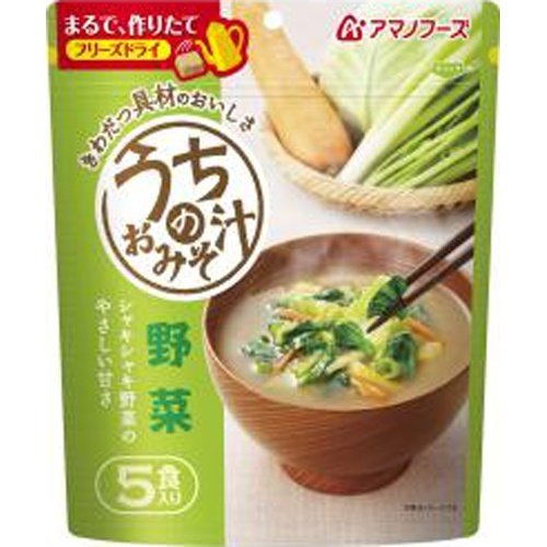 アマノフーズ うちのおみそ汁 野菜 5食×6入