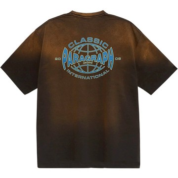 【PARAGRAPH】S13 NO.76 SQUEEZE LOGO TEE 擠壓文字 短T (BLACK 黑色)