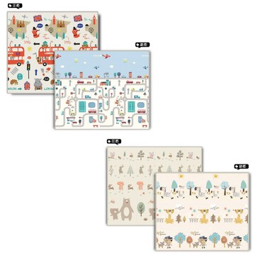 【PMU必美優】休閒遊戲墊2捲入 大配小 (免費運送至1樓)
