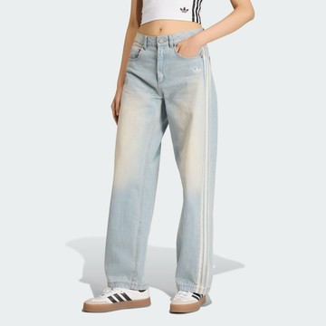 ADIDAS DAD JEANS 女 牛仔長褲 KW2093