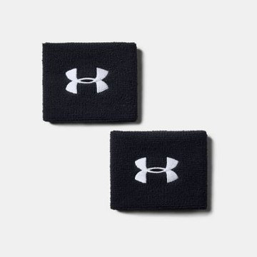 【UNDER ARMOUR】UA 男 Performance 3吋運動護腕(2入)_1276991-001