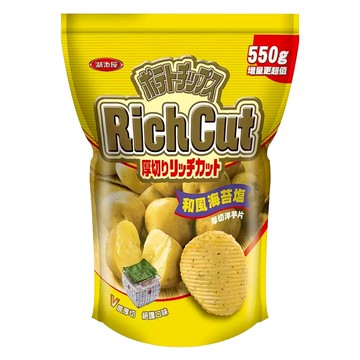 KOIKEYA 湖池屋 POTATO CHIPS 和風海苔鹽厚切洋芋片  1包
