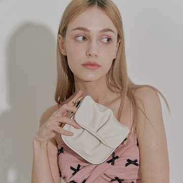 韓國 MANDU BAG | 象牙白色 | 迷你袋 | 側背包 斜孭袋