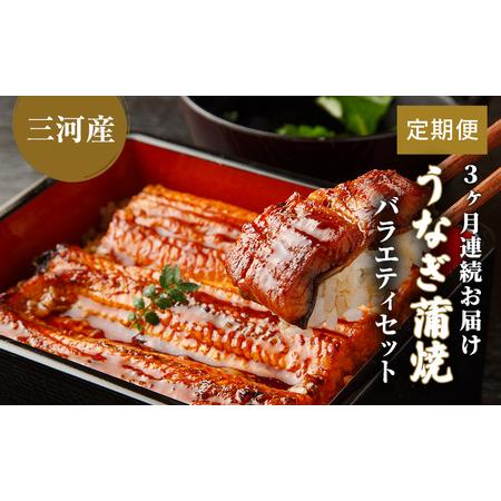 ふるさと納税 うなぎ蒲焼バラエティセット（三河産） 岐阜県海津市