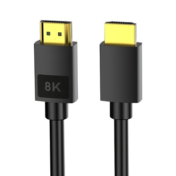 魔宙 8K超高清 劇院級無損銅芯影音傳輸線 HDMI 2.1 2米-黑色 8K@60Hz/4K@120Hz  單一商品  1條