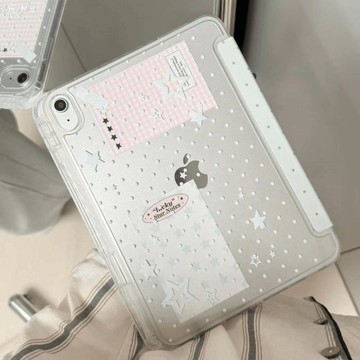 綠色星星適用ipadAir87平板保護殼mini7ipad保護殼A16ipad11保護