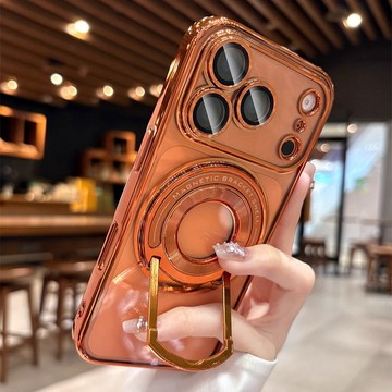 【抽拉式支架】自帶鏡頭膜 防摔殼 適用於 iPhone 17 16 15 14 13 12 Promax 手機殼