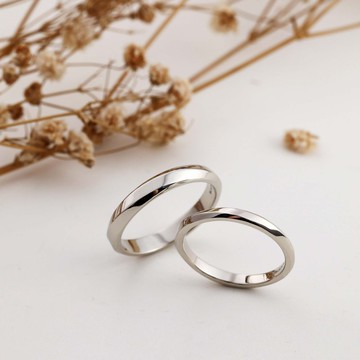 Black Joker 經典對戒 切面戒指 情侶對戒