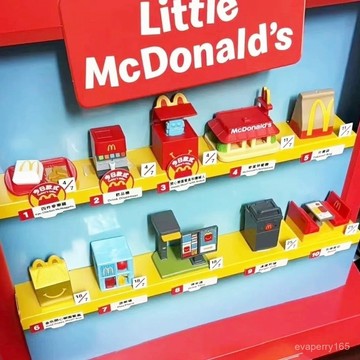 🍀臺灣出貨🍀2025麥噹勞迷你過家家玩具開心樂園餐飲品外賣餐袋卡座麥樂鷄禮物
