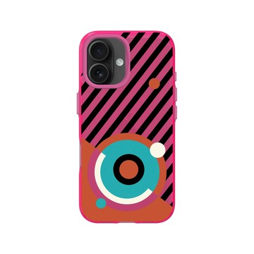 iPhone 16 Clear 粉漾桃 - NASA - Helix Nebula - Bauhaus Style