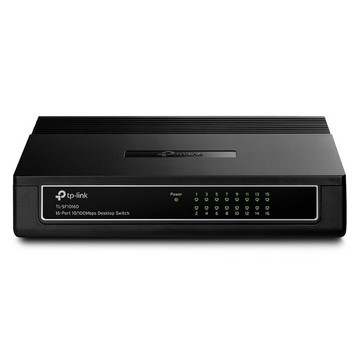TP-Link TL-SF1016D 16埠 10/100Mbps 桌上型交換器 網路交換器 交換器