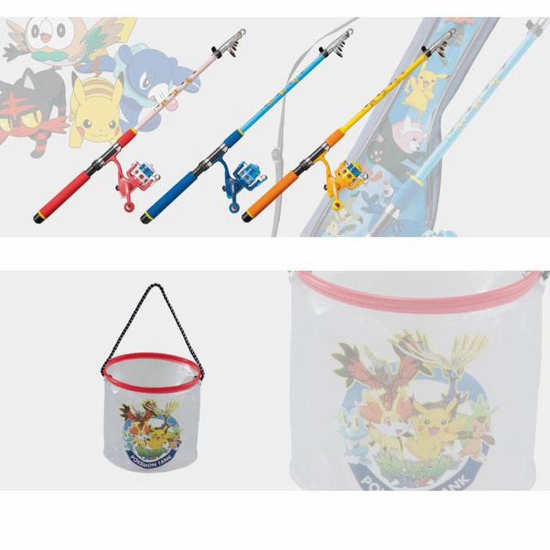 ポケモンSET】ゼブコ ポケモンキッズロッド＆バケツセット ZEBCO