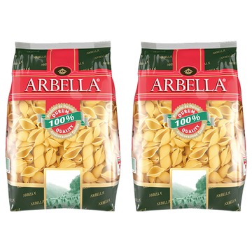 ARBELLA 阿貝拉 螺絲麵 杜蘭小麥粉  500g  2包