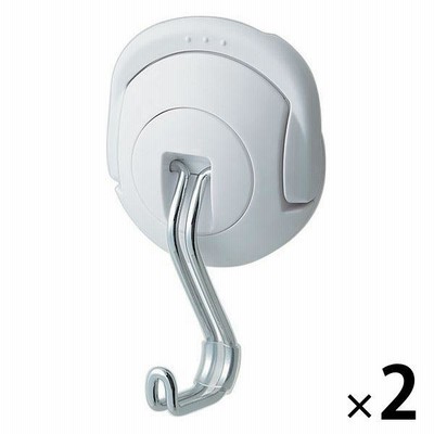 コクヨ 超強力マグネットフック タフピタ 耐荷重約5kg 白 2個 フクー225W