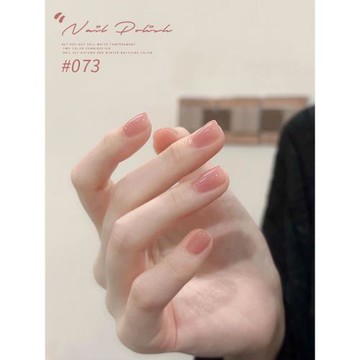 指甲油免烤持久快干不可撕拉2025新款春夏色系裸色護甲油孕婦可用