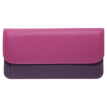 mywalit 俐落翻釦長夾 1232-75A  莓果紫  19 x 0.5 x 10cm