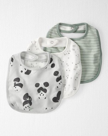 Baby 3-Pack Organic Cotton Bibs