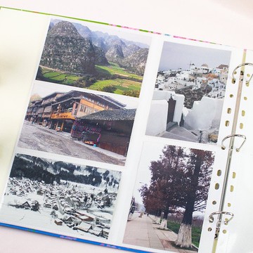 Chuyu 6K11孔五格4x6內頁(白)/相本內頁/補充內頁-10張