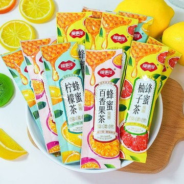 蜂蜜柚子茶小包裝百香果茶檸檬蜂蜜水便攜果味茶沖水飲品
