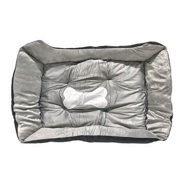 FANCY LIFE 寵物窩  中(M)  小骨頭 灰色  1個