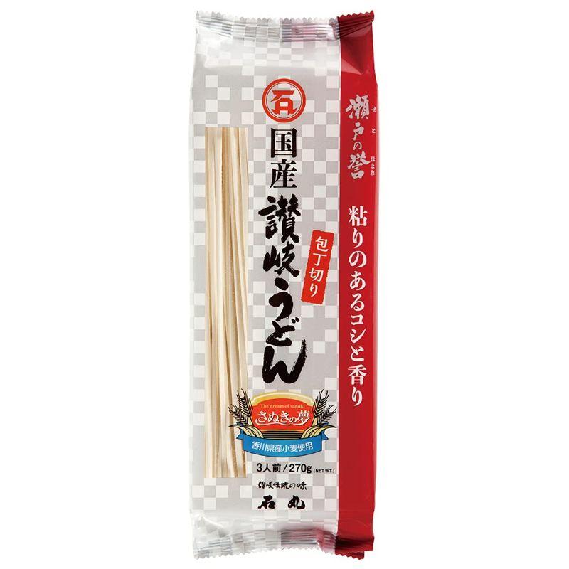 石丸製麺 瀬戸の誉 讃岐うどん 包丁切り 270g×12袋入