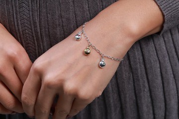 情人節禮物首選-聖誕彩球手鍊 (HBRJA1068B)