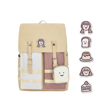 【HC STORE】【啊宣聯名款】香草布蕾後背包