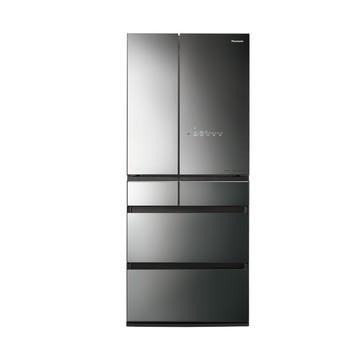 Panasonic 650公升《變頻-六門》玻璃冰箱NR-F651WX-X1(鑽石黑)