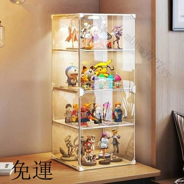 ??快速出貨?? 附發票 工廠現貨 免運 含發票 手辦樂高展示櫃 擺件模型收納盒 大容量透明櫃子 模型櫃 玩具展示架