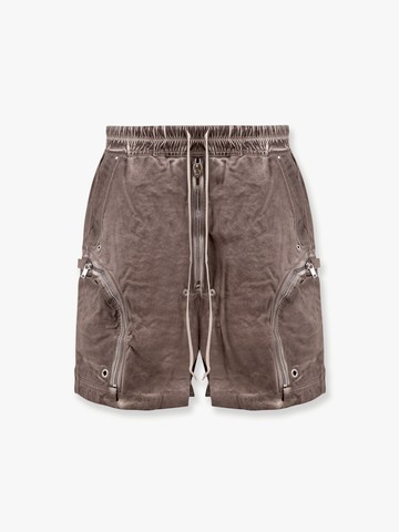 Bauhaus denim bermuda shorts with maxi pockets - DRKSHDW - gender_Man