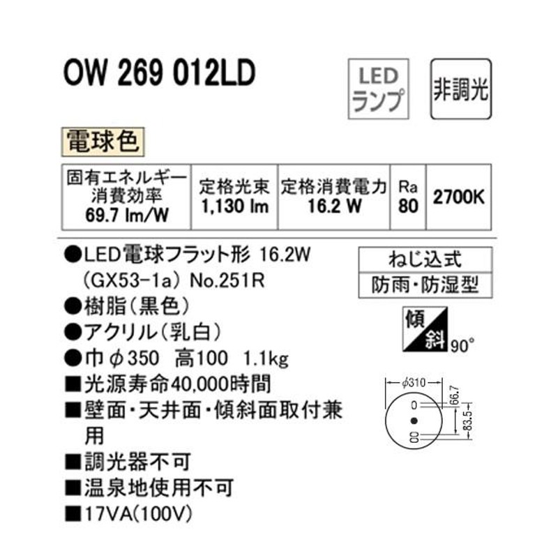 大光電機（ＤＡＩＫＯ） 浴室灯 LED電球 4.2W（E17） 昼白色 5000K DWP