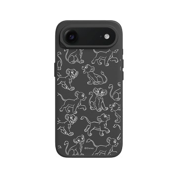 iPhone Air SolidX 黑 - Disney - Lion King 迪士尼-獅子王 - 獅子王 Le Roi lion - Simba