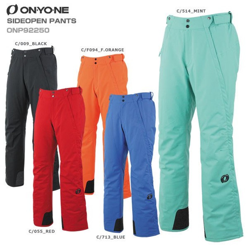 P10倍！〜11/3 17:00まで スキー ウェア ONYONE オンヨネ パンツ 2020 SIDEOPEN PANTS サイドオープンパンツ  ONP92250 19-20 旧モデル 通販 LINEポイント最大0.5%GET | LINEショッピング