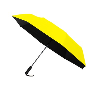 雙龍牌 冰風LIGHT 自動開收三折傘 黑膠傘布 速乾傘布 雙倍16骨  向陽黃
