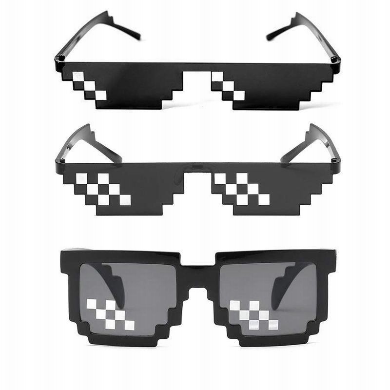 モザイクサングラス ドットサングラス 3本セット 面白いメガネ ピクセルメガネ パーティーグッズ パーティーメガネ ザコシショウ メガネ お 通販 Lineポイント最大0 5 Get Lineショッピング